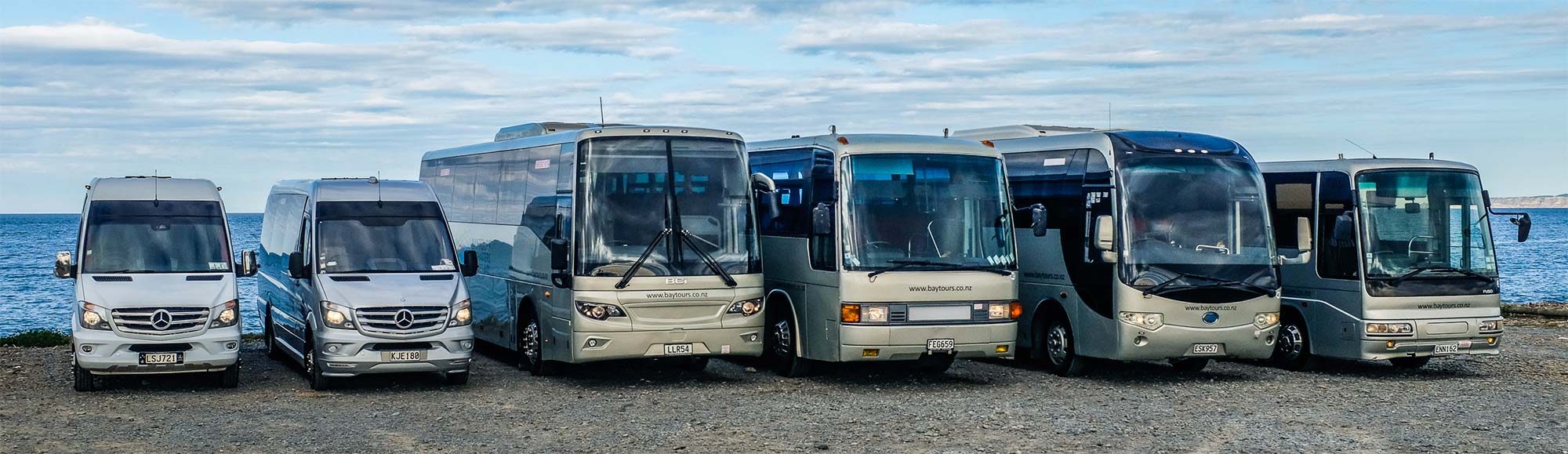 Our Bus Rental Fleet | Bay Tours